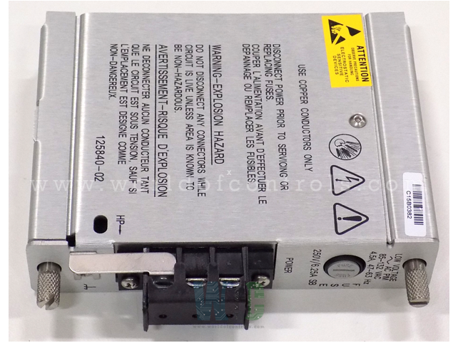 125840-02 Low voltage power supply input module for 3500/15