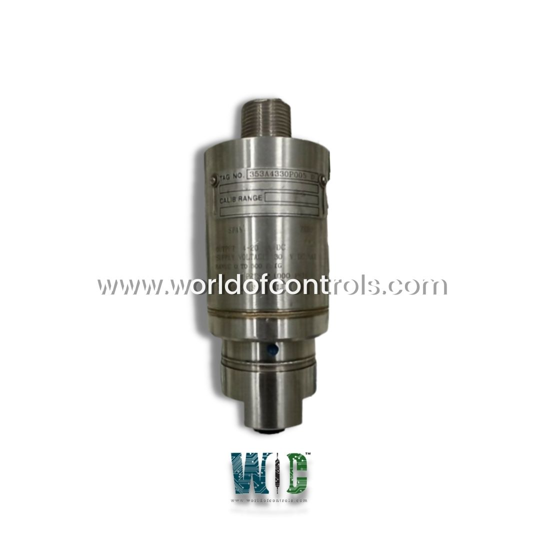 353A4330P005 - PRESSURE TRANSMITTERS