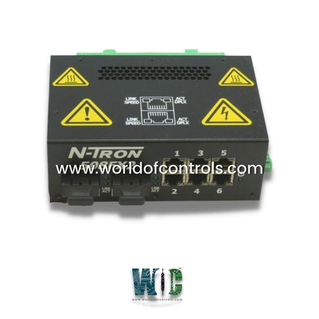 508FX2-SC - N-Tron 8 Port Industrial Ethernet Switch