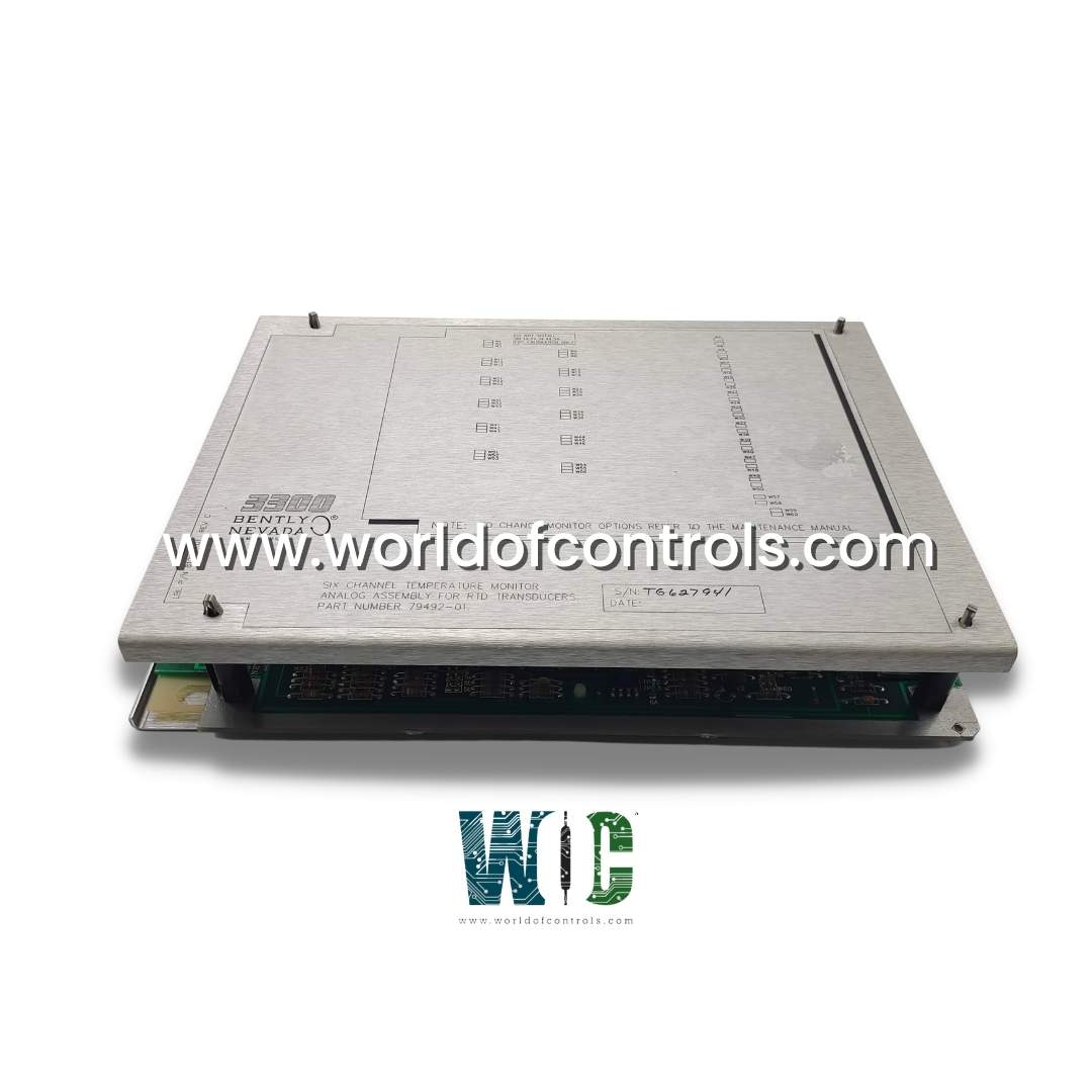 79492-01 - Analog Six-Channel Temperature Monitor