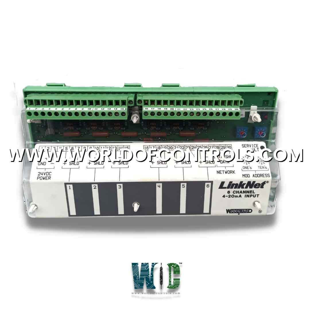 9905-968 - Linknet 6 Channel Analog Input Module (4-20mA)