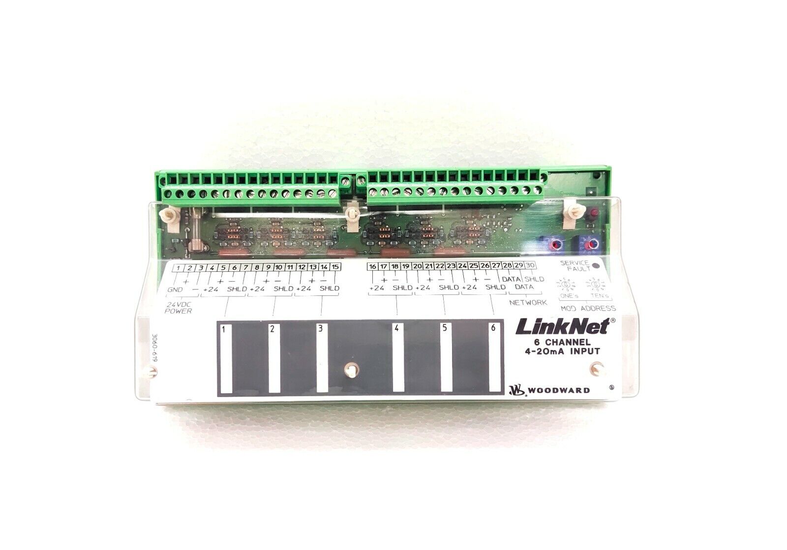9905-969 - Linknet 6 Channel Analog Input Module (4-20mA)