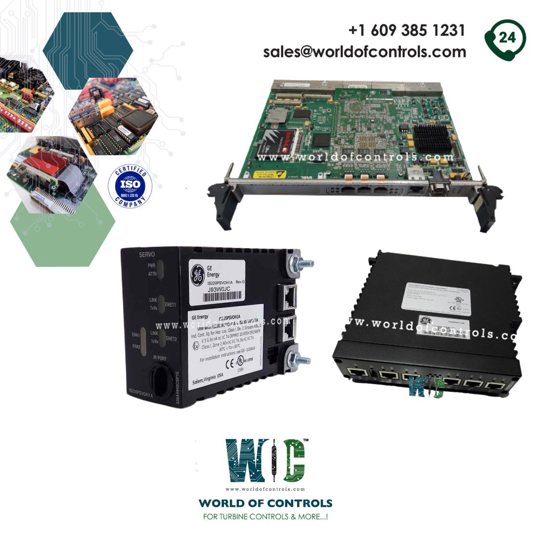 GE Speedtronic Mark VIe TMR module from WOC. Contact us