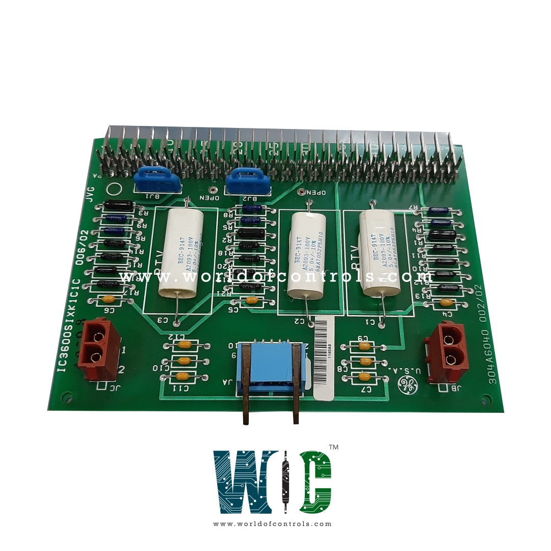 IC3600SIXK1C1C - General Electric IC 3600 Relay Module Extender Board