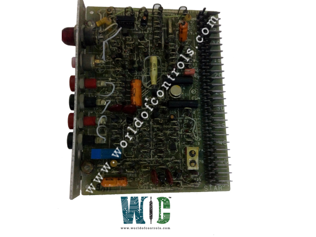 IC3600SVDC1C - Speedtronic Mark ll Gas Turbine Vibration Detector Board