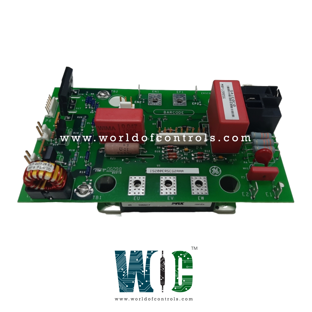 IS200ERSNG1A - Exciter Regulator Dual Selector Snubber Board
