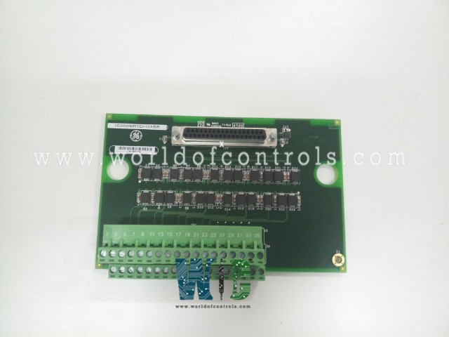 IS200SRTDH2ACB - 8-Channel Simplex RTD Terminal Board