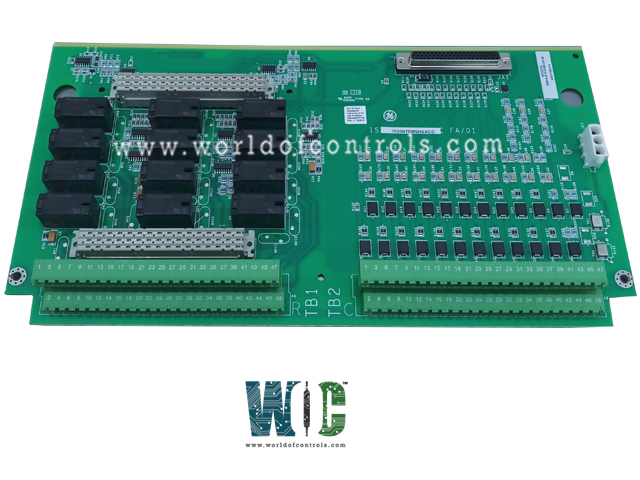 IS200TDBSH2A - Contact Input/Relay Output Terminal Board