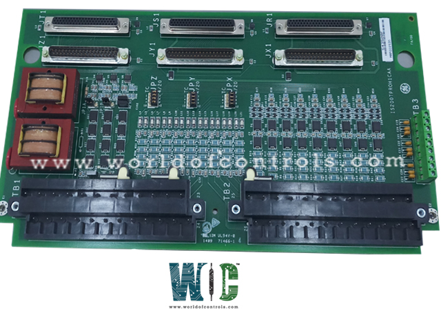 IS200TPROH1A - Emergency Turbine Protection Terminal Board