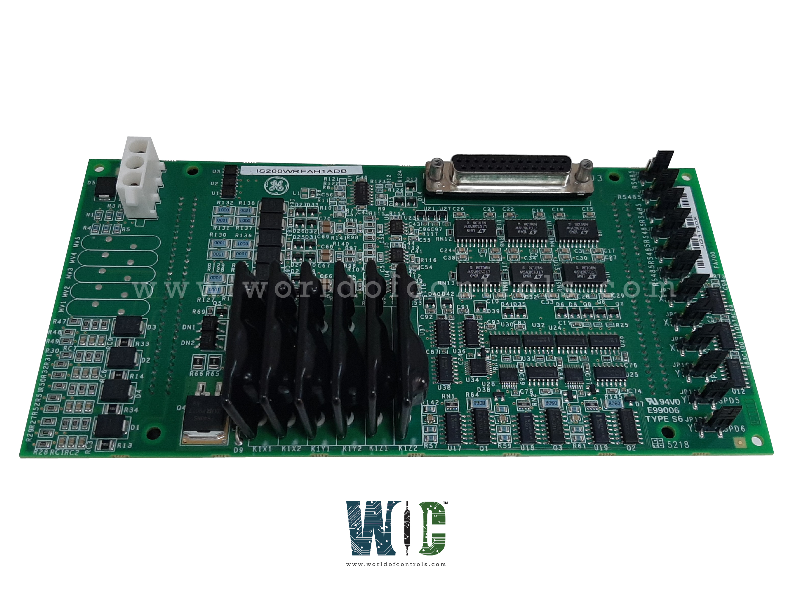 IS200WREAS1B - Aeroderivative Turbine Primary Trip Terminal Board