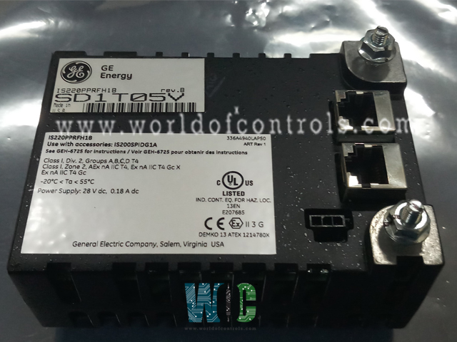 IS220PPRFH1B, REV B - PROFIBUS Master Gateway I/O Module