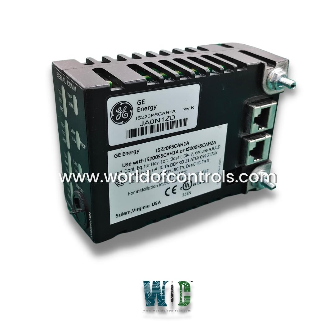 IS220PSCAH1A, REV K - Serial Communication I/O Module