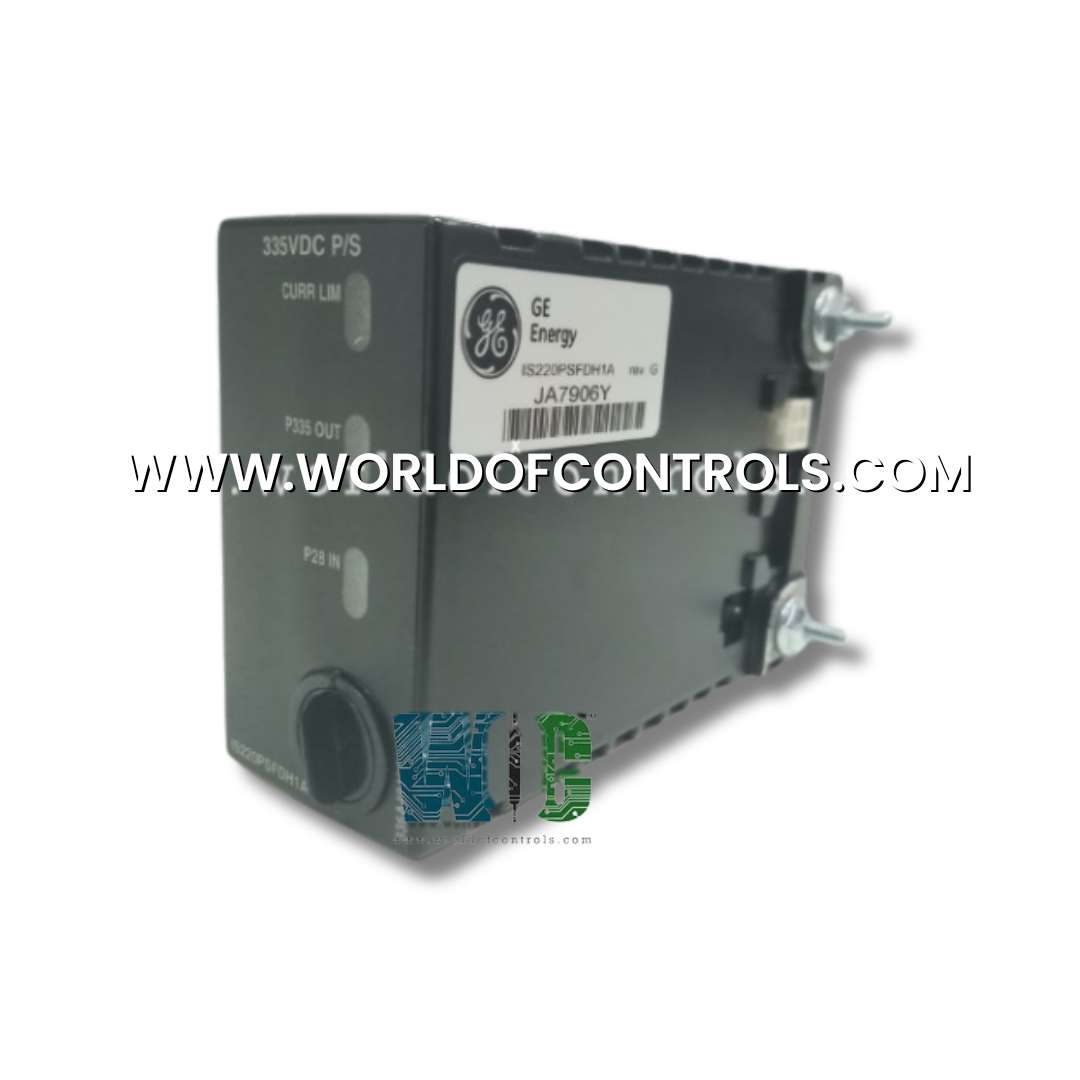 IS220PSFDH1A, REV A - Flame Detector Power Supply Module