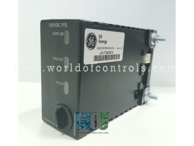 IS220PSFDH1A 	 - 	IO PACK, 335V POWER SUPPLY