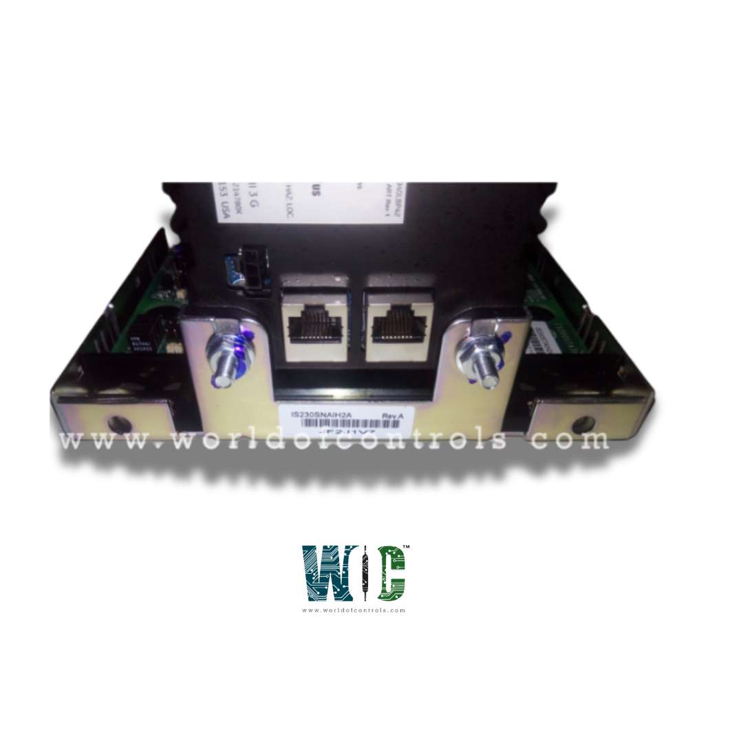 IS230SNAIH4A, REV A - Analog I/O DIN Rail Module