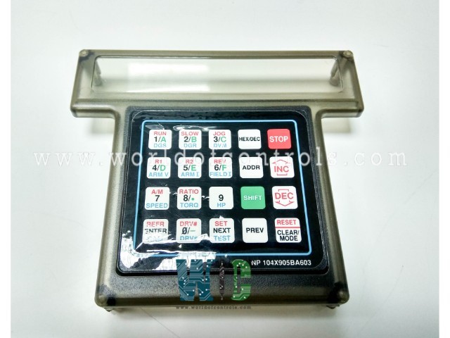 NP104X905BA603 - Operator Control Keypad