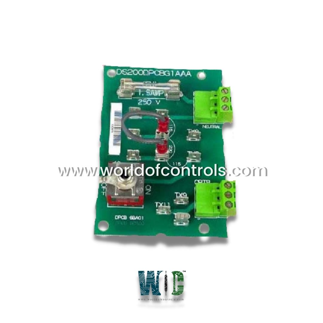 DS200DPCBG1A - IOS Power Connect Board