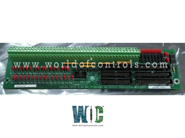 DS200TBQCG1AAA - Analog Input Termination Module