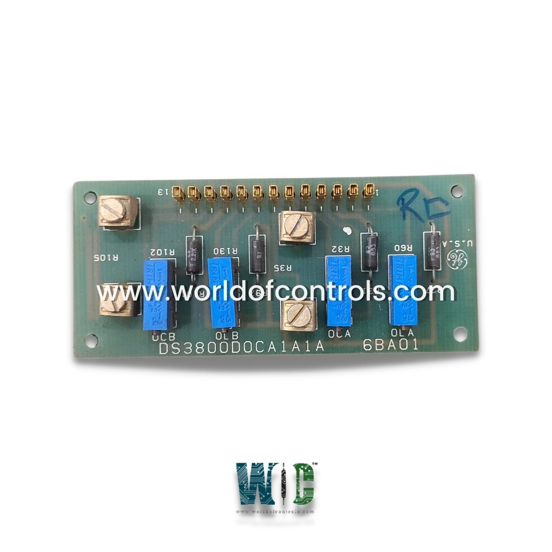 DS3800DOCA1A - Input Output Circuit Board