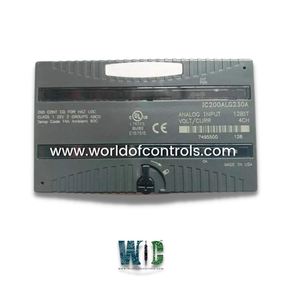 IC200ALG230 - Analog Input Module