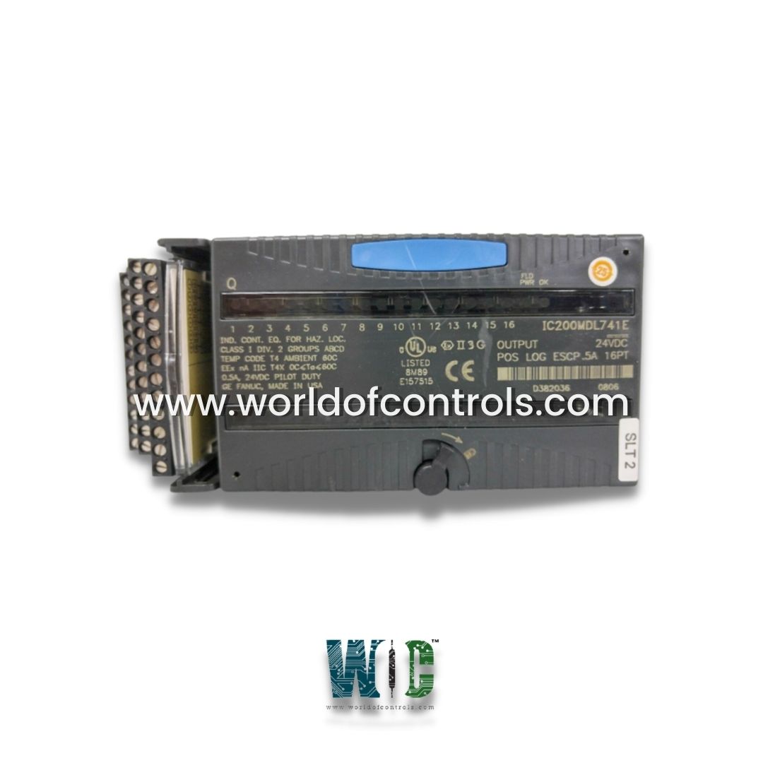 IC200MDL741 -GE FANUC PLC MODULE