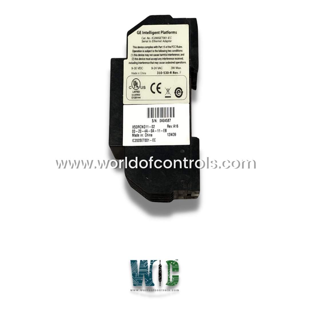 IC200SET001-EC - Ethernet Network Adapter Module