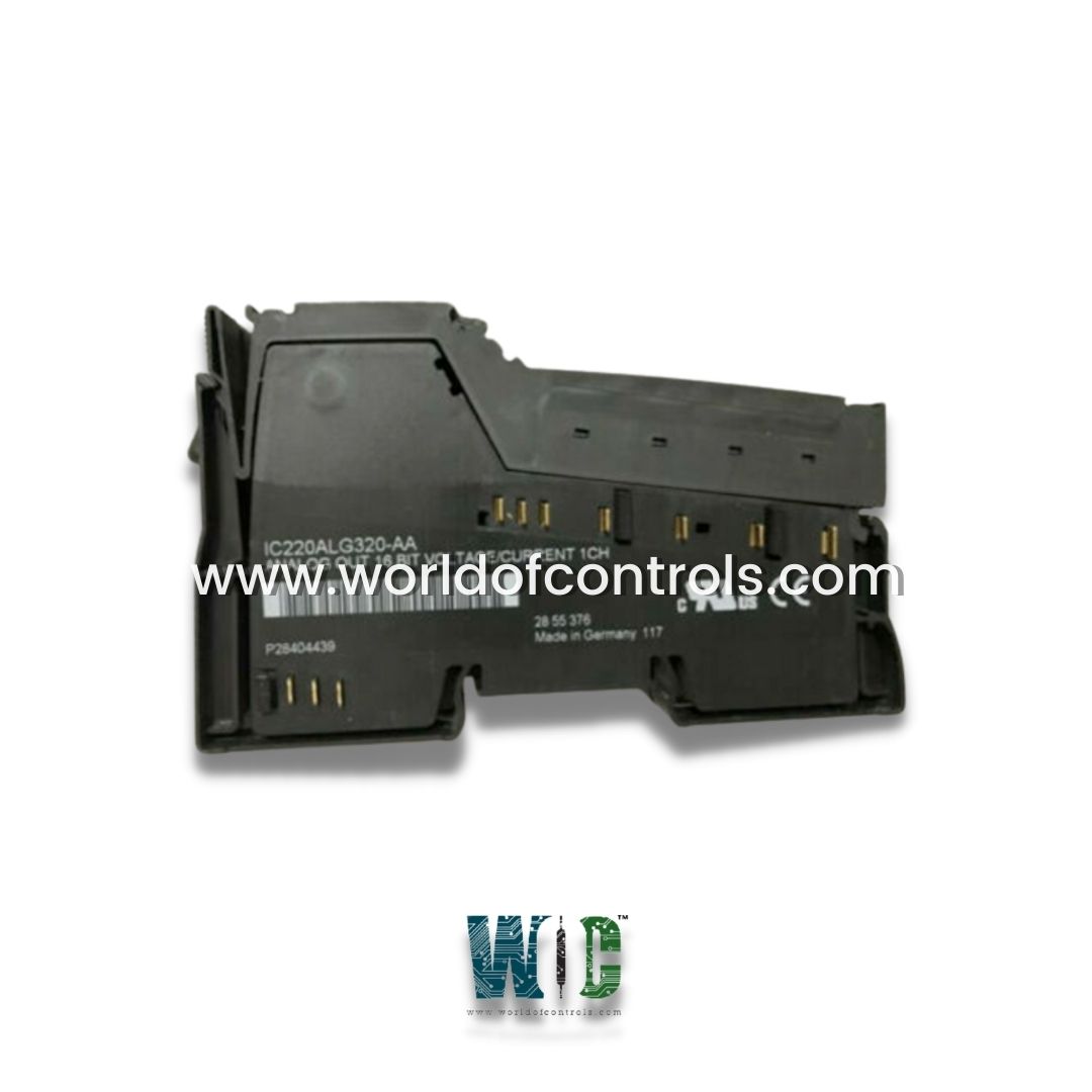 IC220ALG320 - 16-Bit Channel Voltage/Current Analog Output Module