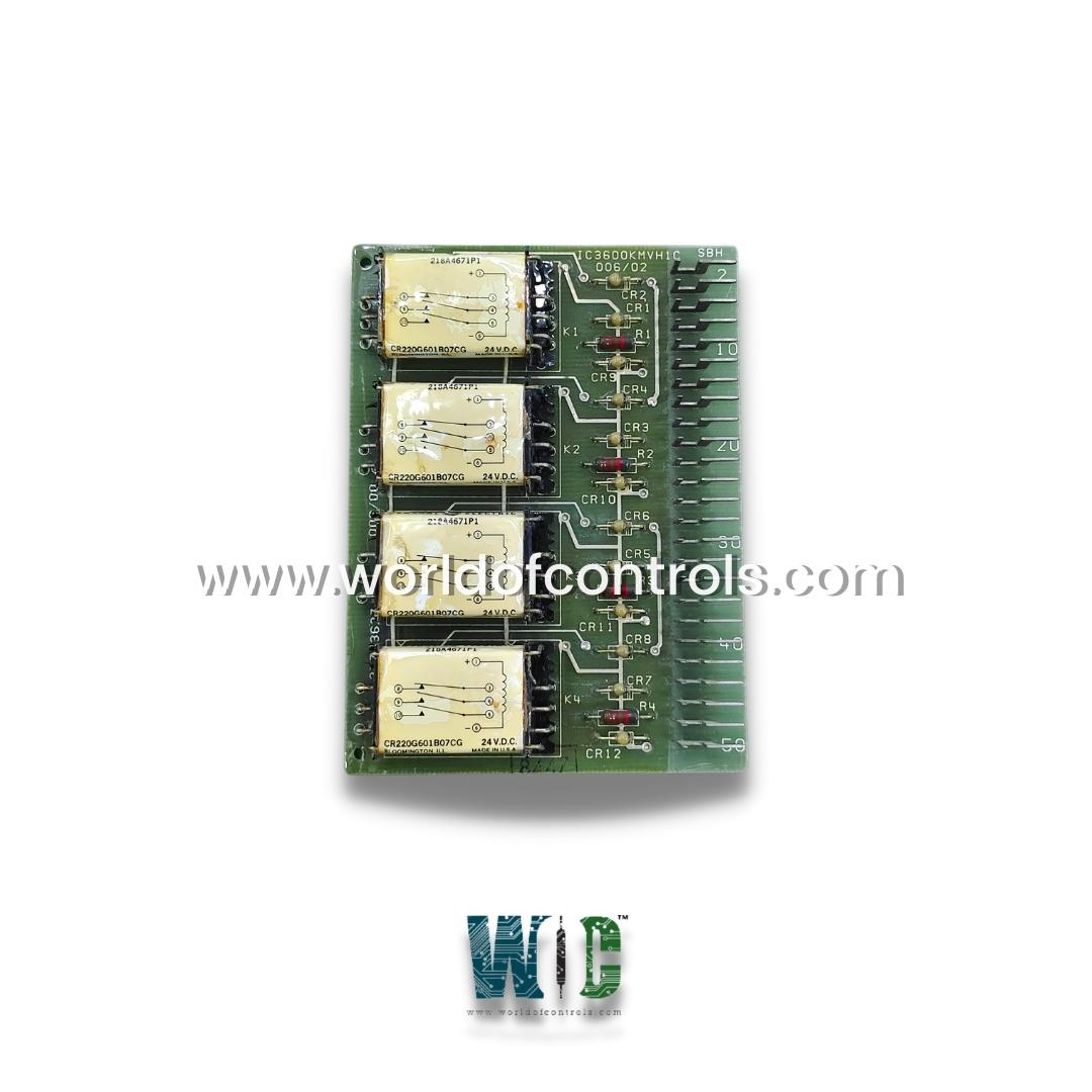 IC3600KMVH1C1B - Simplex Annunciator Relay Card