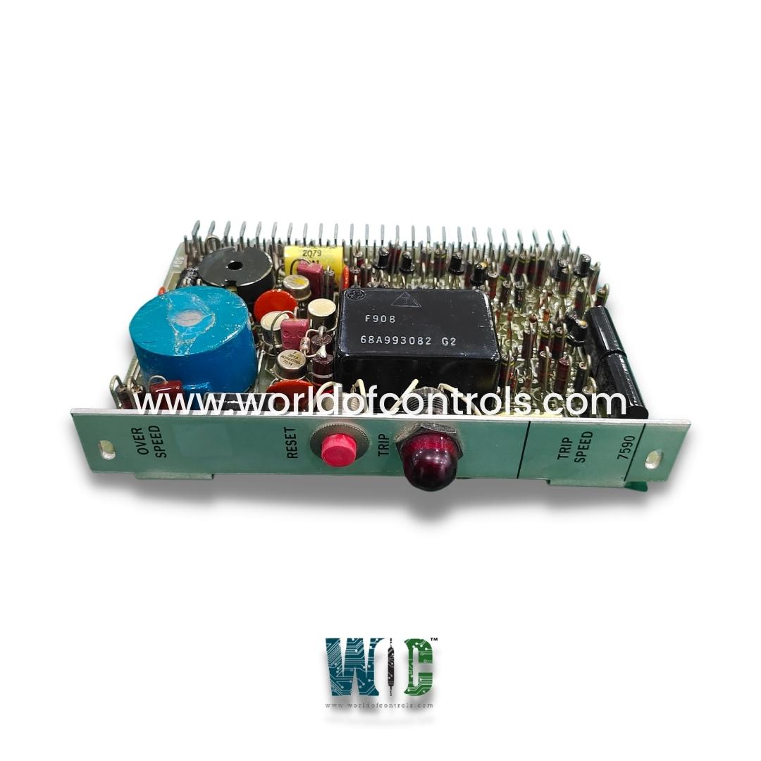 IC3600QOXC4F1B - Overspeed Control Board