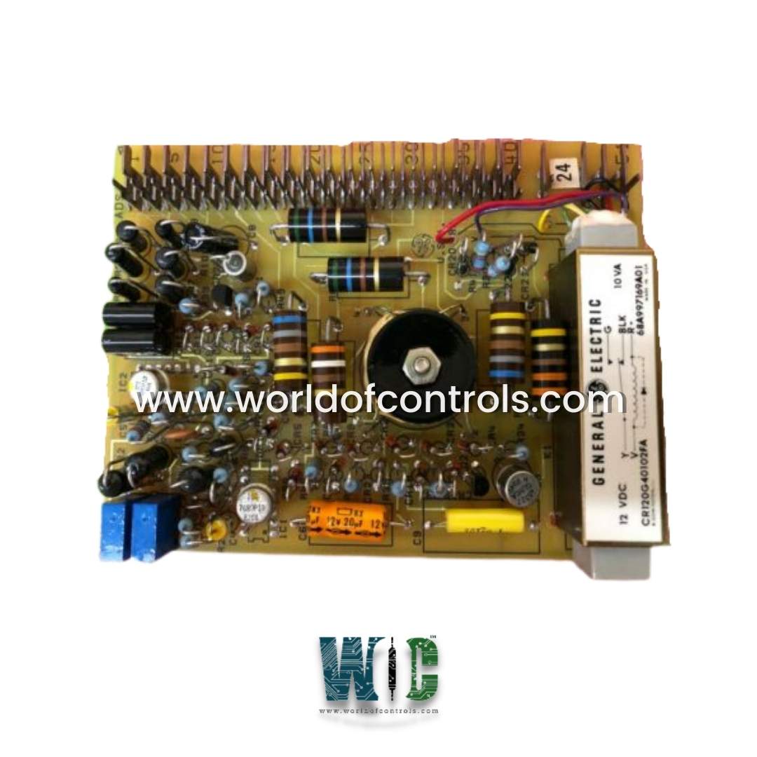 IC3600SBMA1 - General Electic 12 Voltage per Cell (VPC) Coil Gas Turbine Monitor Board