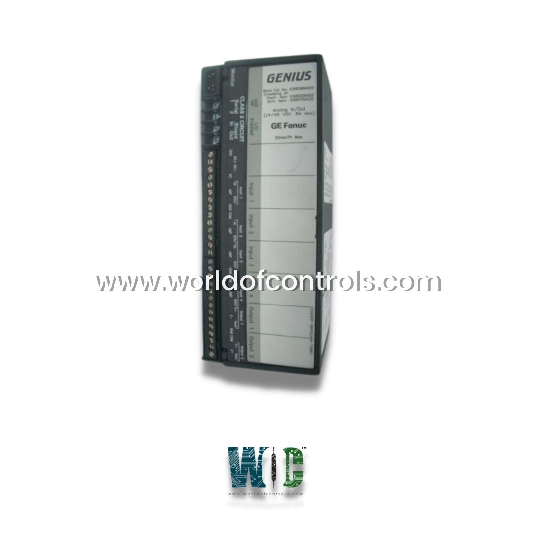 IC660BBA020 - Voltage/Current Combination I/O Module