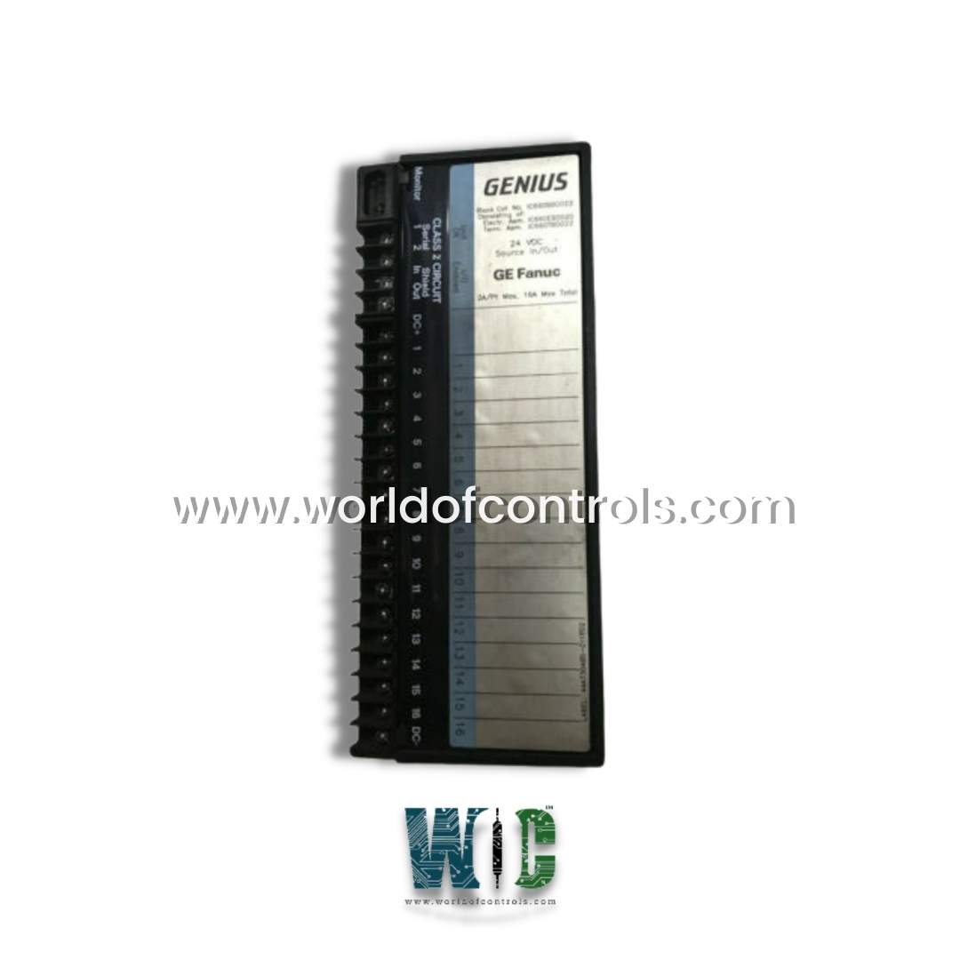 IC660BBD022 - I/O Block
