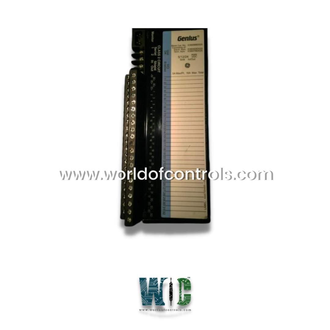 IC660BBD025 - 5/12/24 VDC 32-Circuit Sink I/O Block