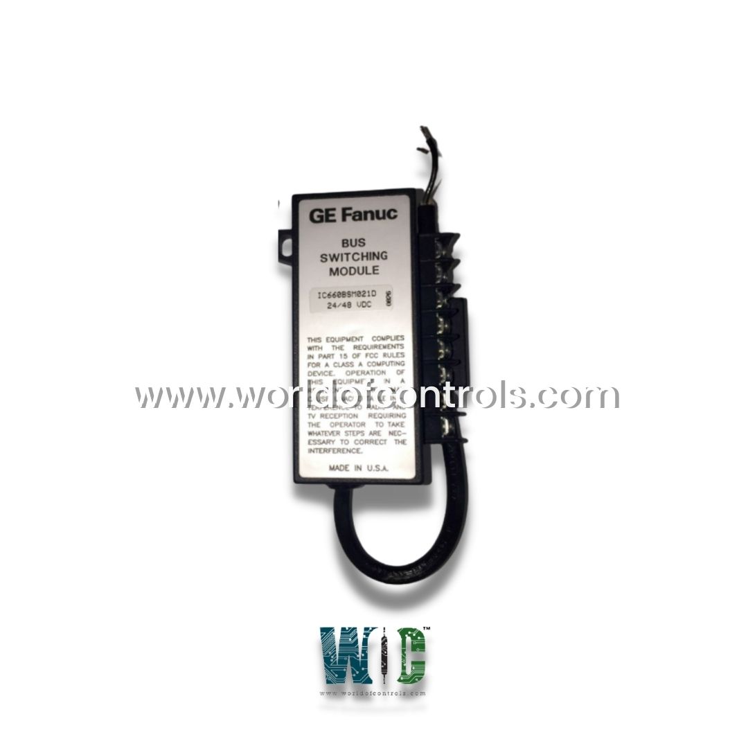 IC660BSM021 - BUS SWITCHING MODULE