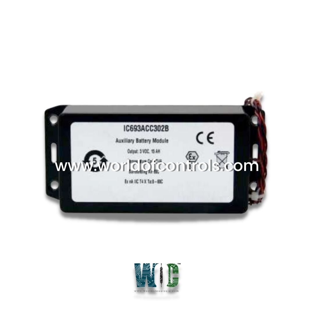 IC693ACC302B - Auxiliary Battery module