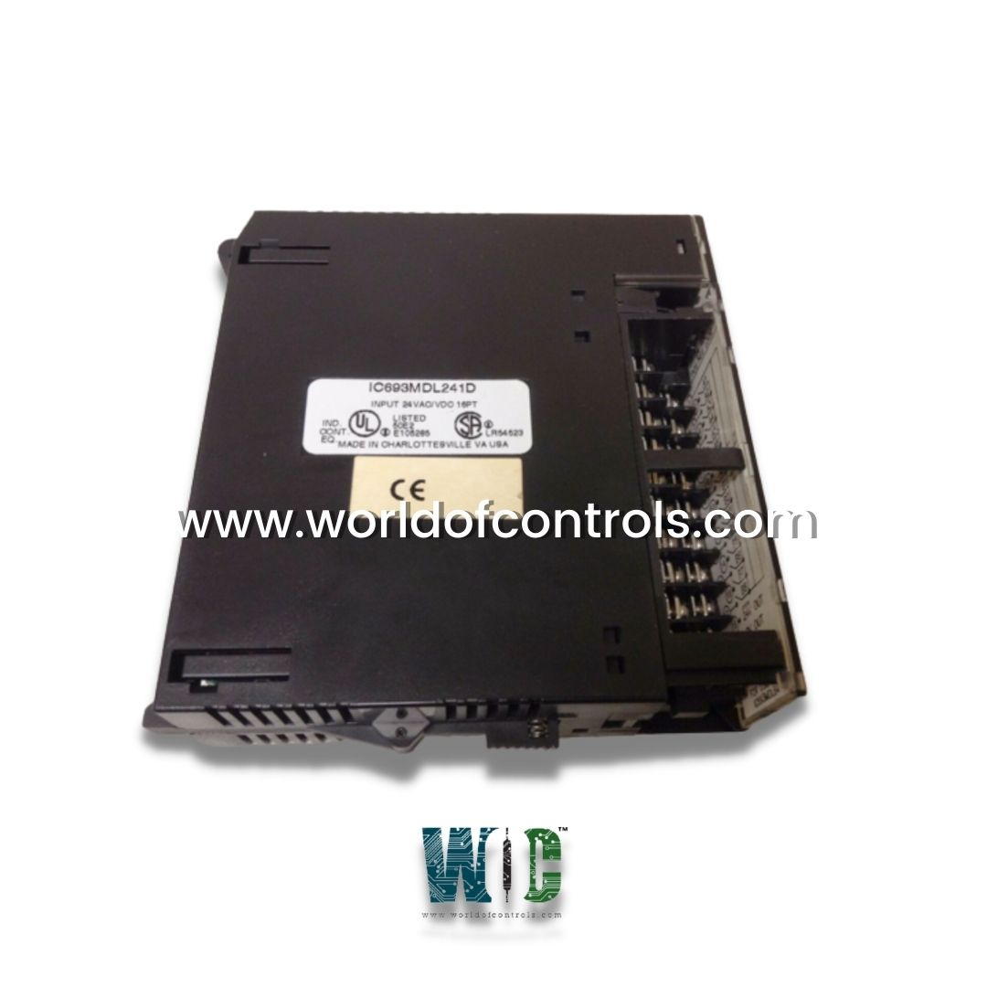 IC693MDL241D - INPUT MODULE 24VAC/VDC 16 POINT