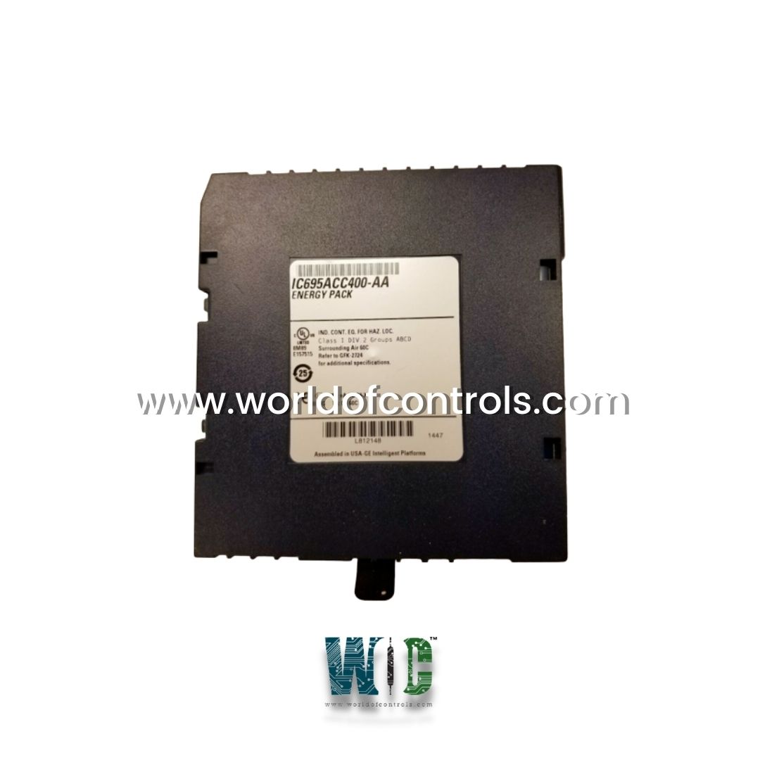 IC695ACC400-AA - GE Fanuc Rx3I CPU Energy Pack