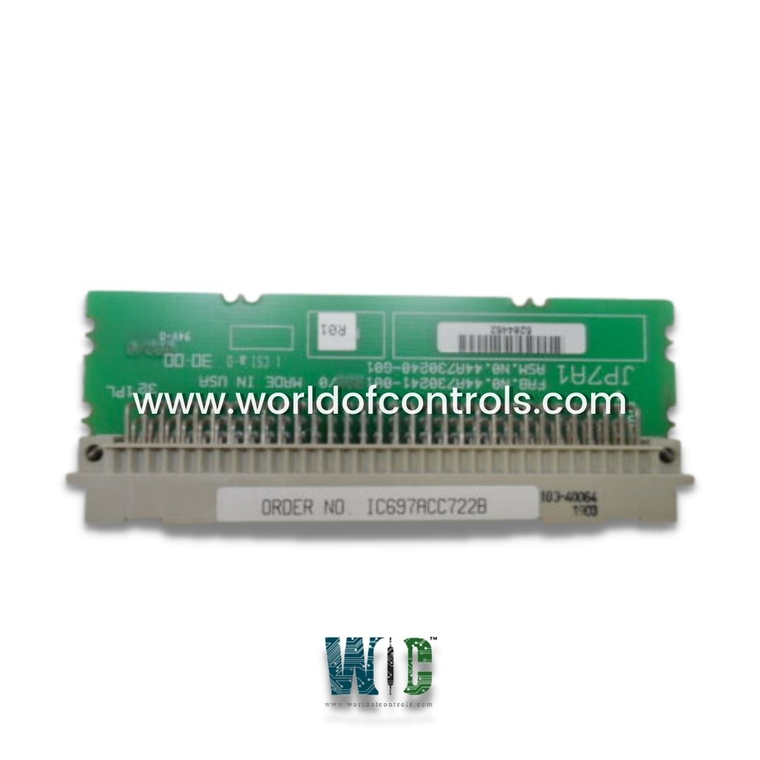 IC697ACC722 -VME BACKPLANE CONNECTOR