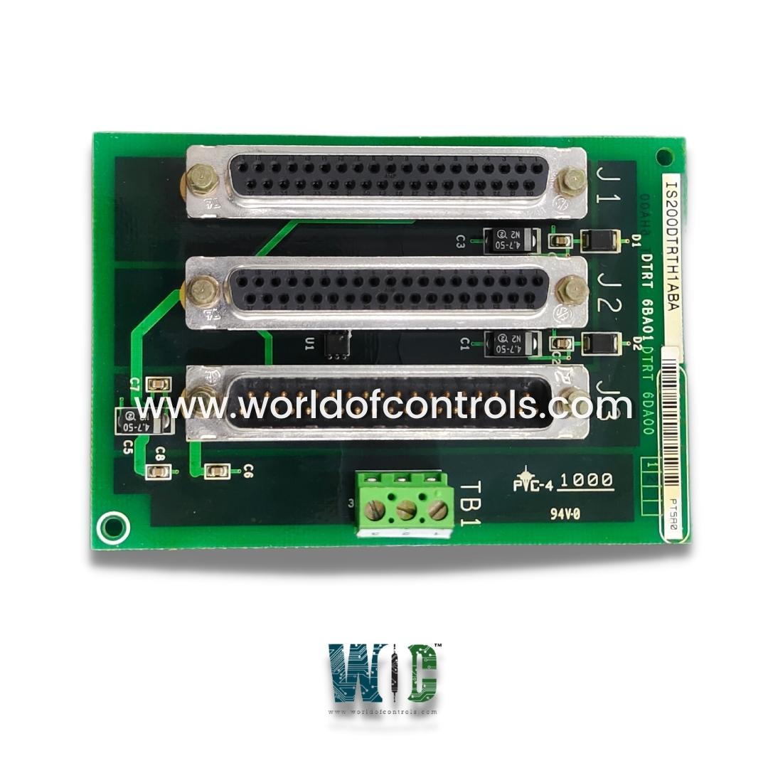 IS200DTRTH1A - Primary Trip Relay Interface Board