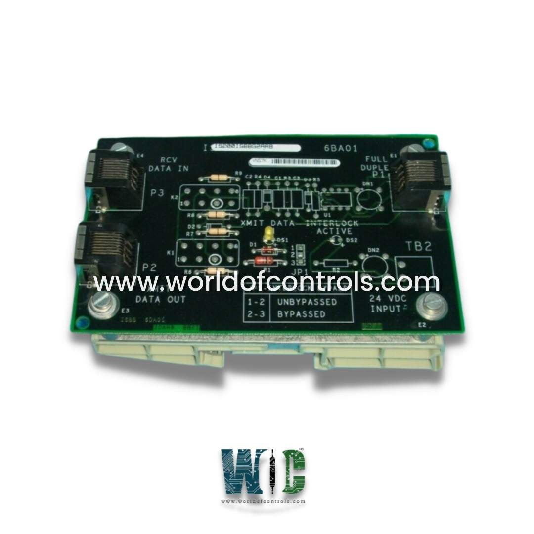 IS200ISBBG2A - InSync Bus Bypass Board