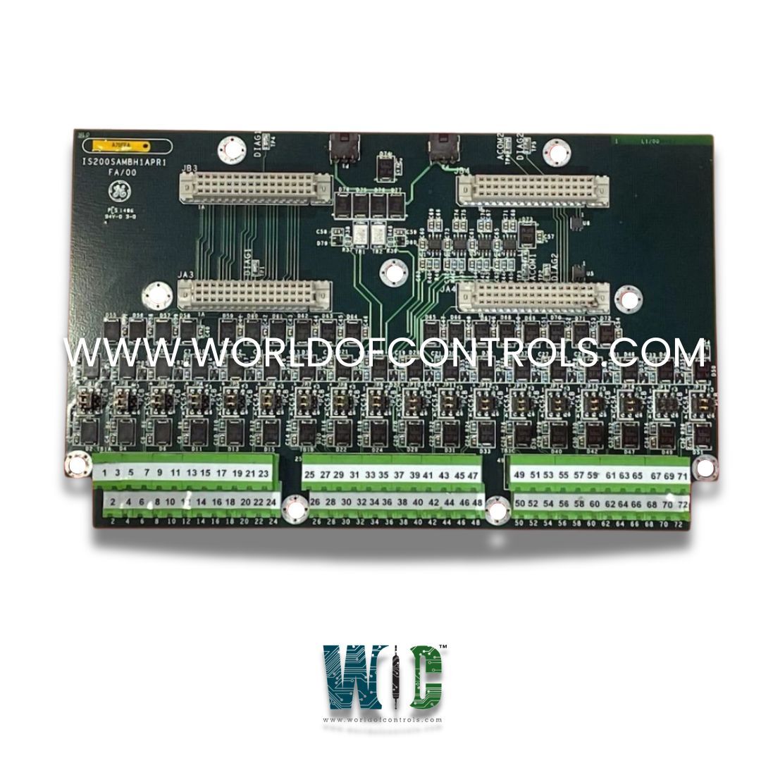 IS200SAMBH1AAA - Acoustic Monitoring Terminal Board