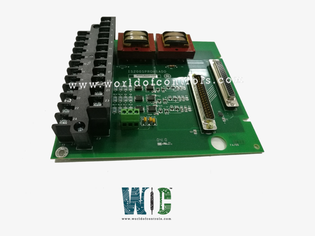 IS200SPROH1ACC - Backup Protection Terminal Board
