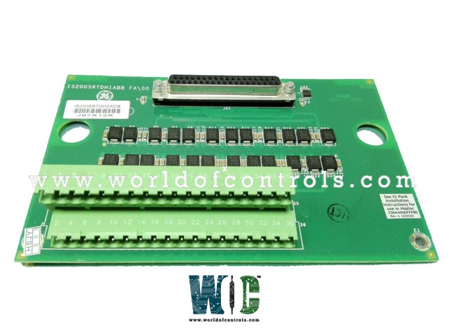 IS200SRTDH1A/ IS200SRTDH2A - RTD Terminal Board