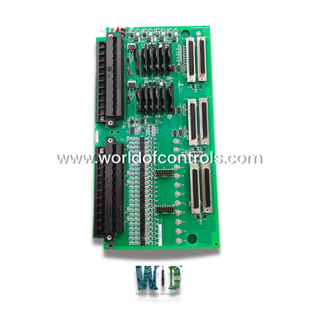 IS200TRPAH1A - Aeroderivative Turbine Primary Trip Terminal Board