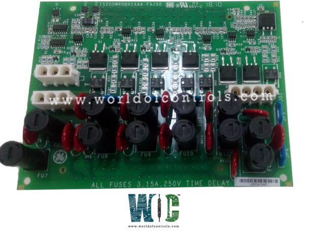 IS200WROBH1A - WROB RELAY FUSE AND POWER SENSING BOARD