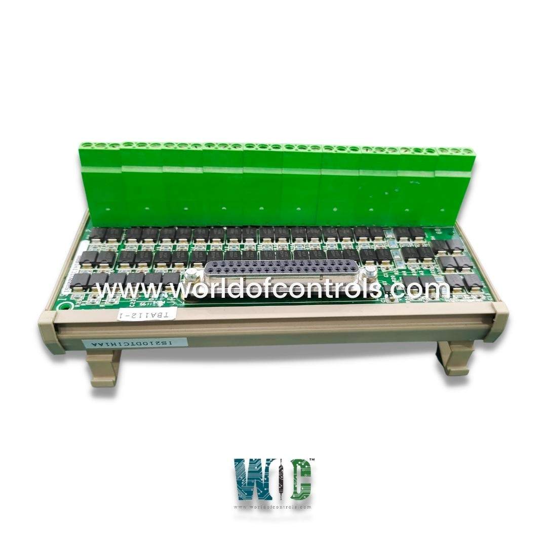 IS210DTCIH1A - Simplex Contact Input with Group Isolation Terminal Board