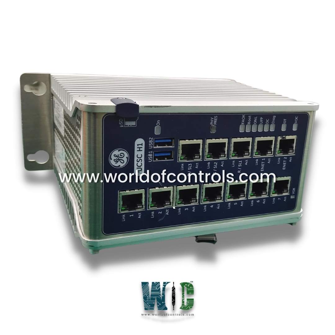 IS420UCECH1B - UCSCH1 CONTROLLER W/7 RJ45 EXP PORTS