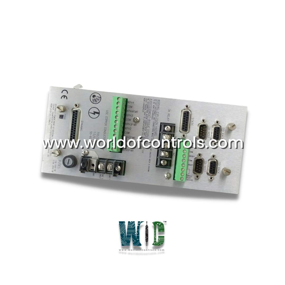 PWA88199-01 - Rear Control Panel